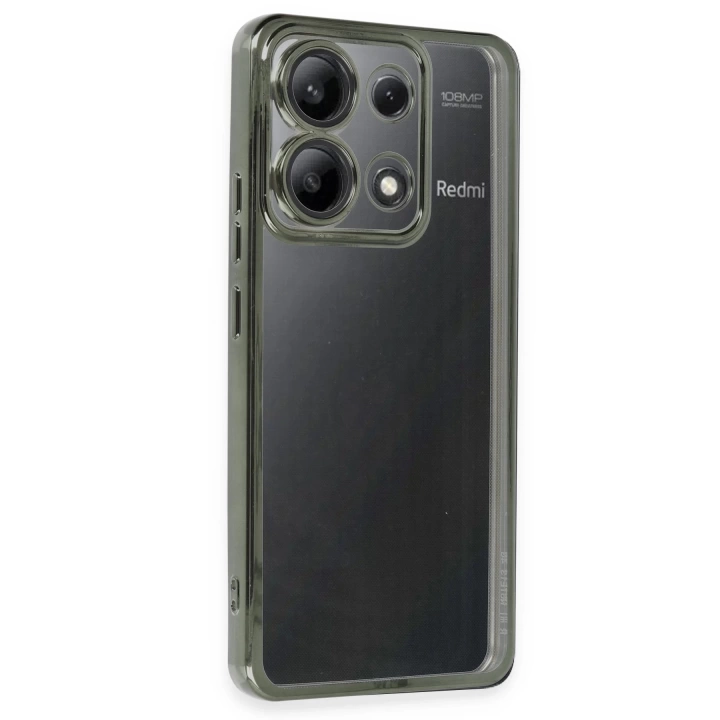 BFS  Xiaomi Poco X6 Pro Kılıf Razer Lensli Silikon - Yeşil