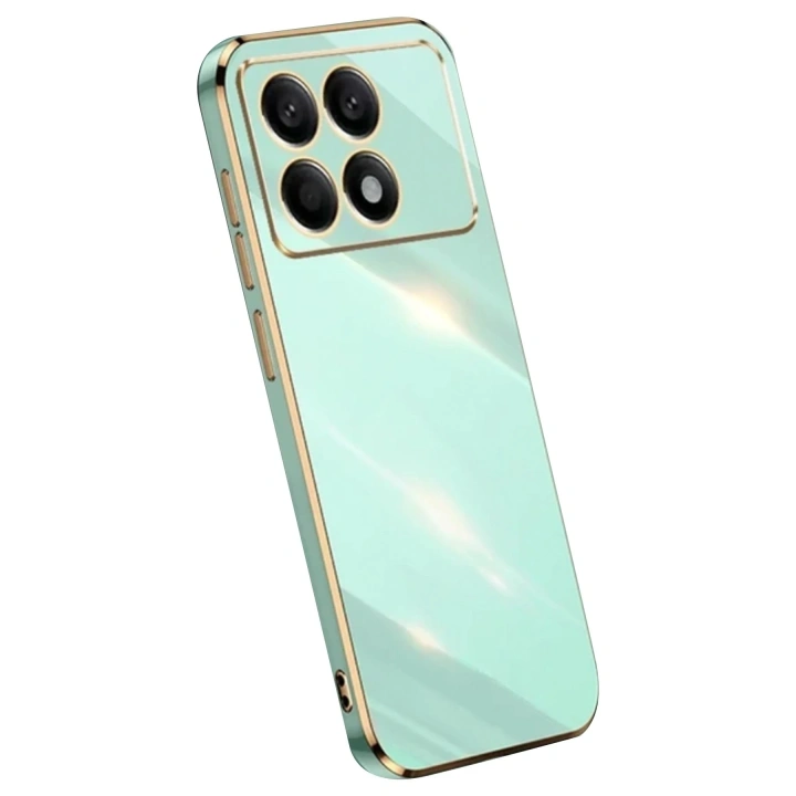 BFS  Xiaomi Poco X6 Pro Kılıf Volet Silikon - Açık Yeşil