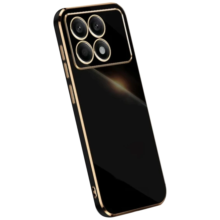 BFS  Xiaomi Poco X6 Pro Kılıf Volet Silikon - Siyah