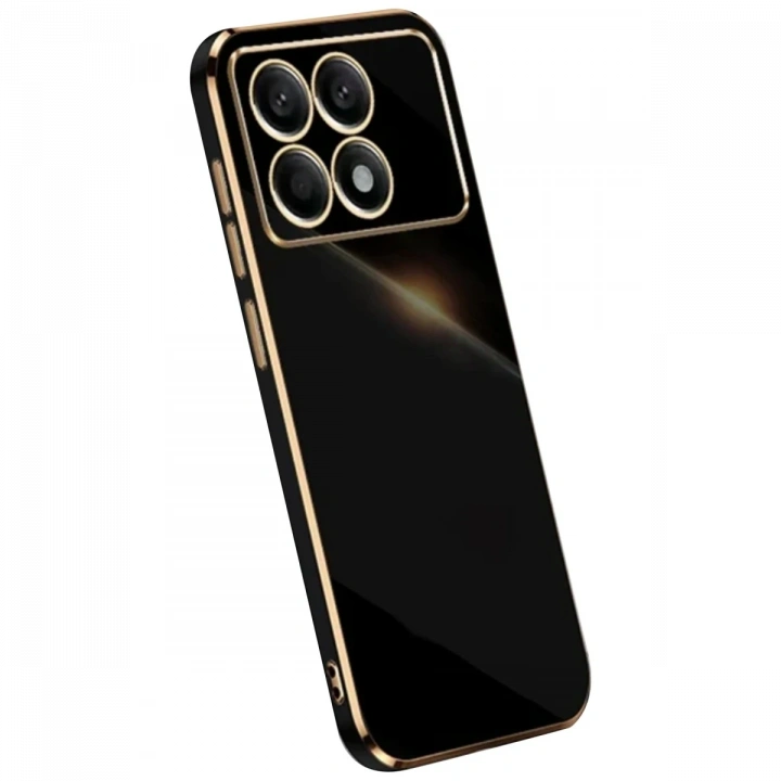 BFS  Xiaomi Poco X6 Pro Kılıf Volet Silikon - Siyah