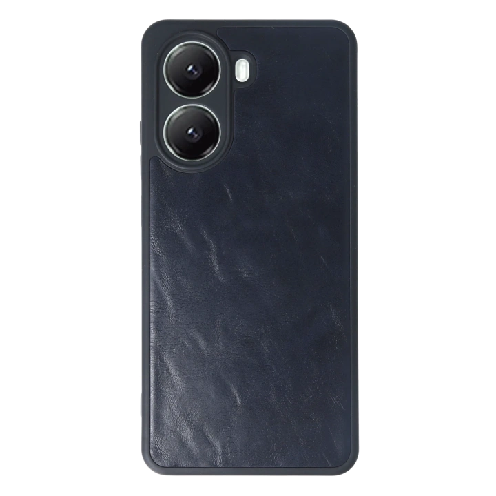 BFS  Xiaomi Poco X7 Pro Kılıf Aras Deri Kapak - Lacivert