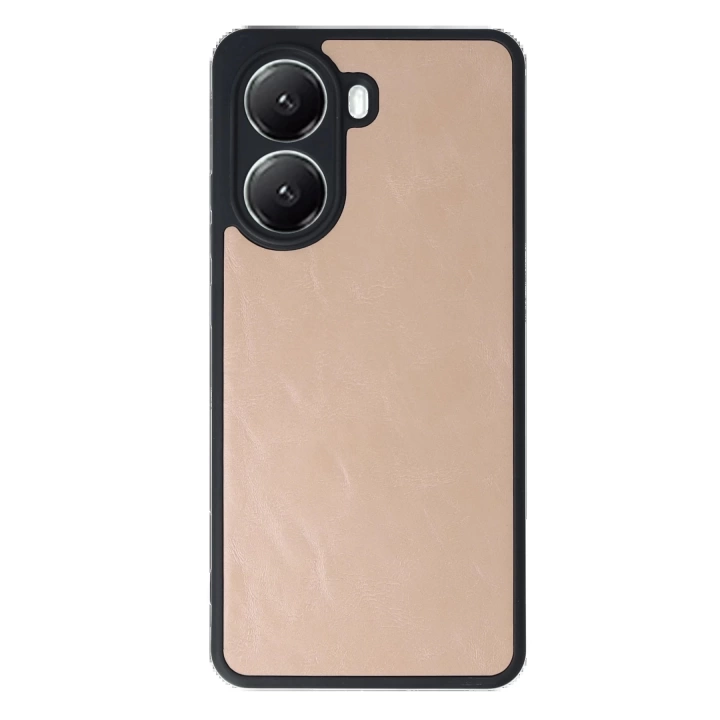 BFS  Xiaomi Poco X7 Pro Kılıf Aras Deri Kapak - Pudra