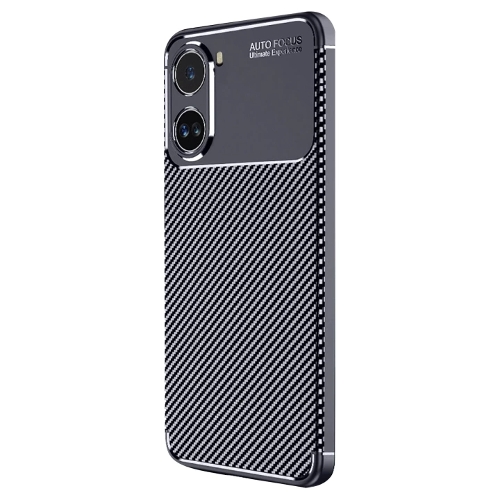 BFS  Xiaomi Poco X7 Pro Kılıf Auto Focus Karbon Kapak - Lacivert