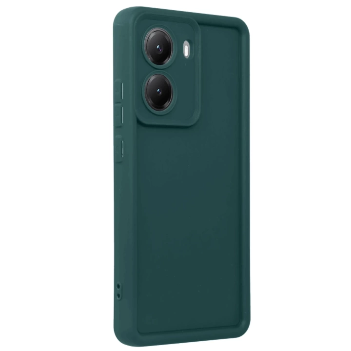 BFS Xiaomi Poco X7 Pro Viera Silikon - Koyu Yeşil