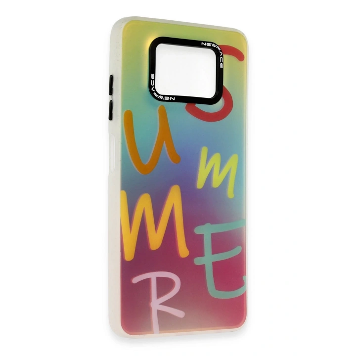 BFS  Xiaomi Pocophone X3 Kılıf Estoril Desenli Kapak - Estoril - 3