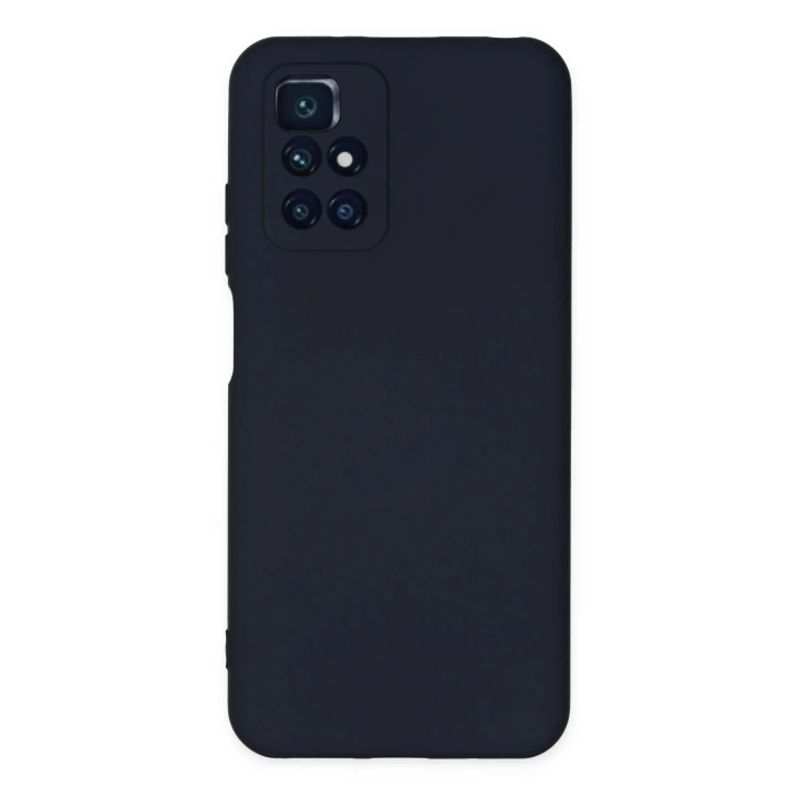 BFS  Xiaomi Redmi 10 2022 Kılıf Nano içi Kadife Silikon - Lacivert