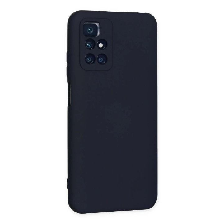 BFS  Xiaomi Redmi 10 2022 Kılıf Nano içi Kadife Silikon - Lacivert