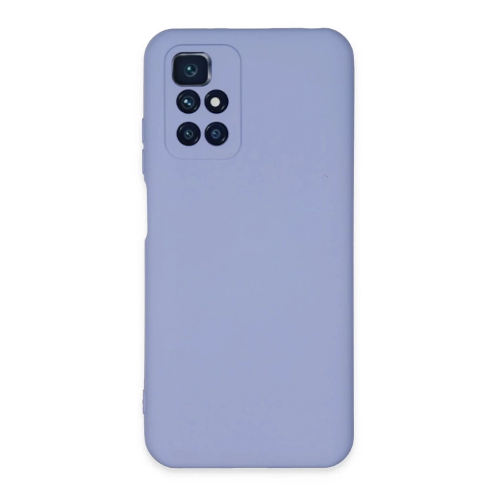 BFS  Xiaomi Redmi 10 2022 Kılıf Nano içi Kadife Silikon - Lila