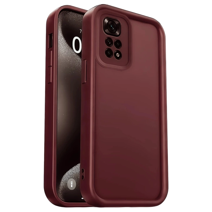 BFS  Xiaomi Redmi 10 2022 Kılıf Viera Silikon - Bordo