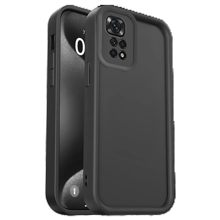 BFS  Xiaomi Redmi 10 2022 Kılıf Viera Silikon - Siyah