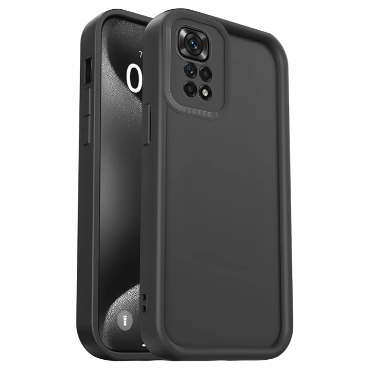 BFS  Xiaomi Redmi 10 2022 Kılıf Viera Silikon - Siyah