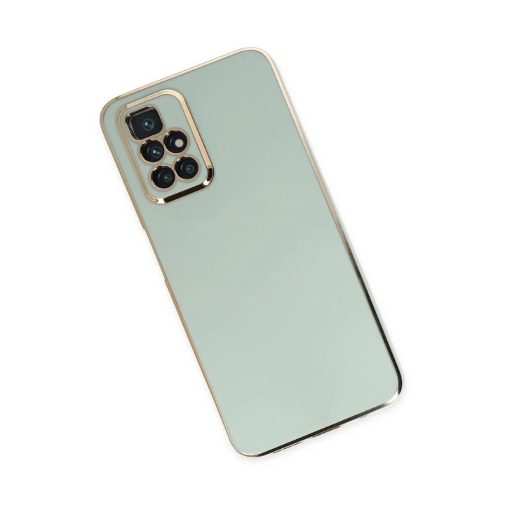 BFS  Xiaomi Redmi 10 2022 Kılıf Volet Silikon - Açık Yeşil