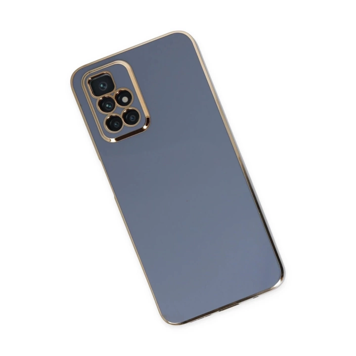 BFS  Xiaomi Redmi 10 2022 Kılıf Volet Silikon - Mavi
