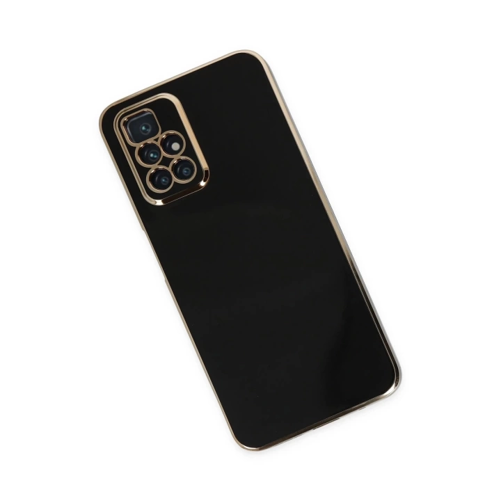 BFS  Xiaomi Redmi 10 2022 Kılıf Volet Silikon - Siyah