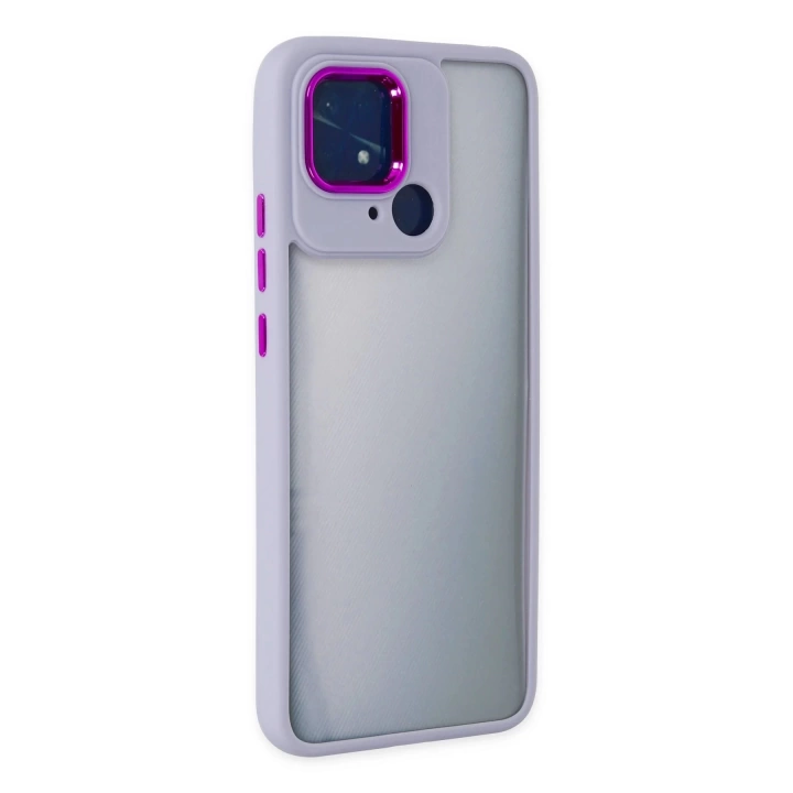 BFS  Xiaomi Redmi 10C Kılıf Dora Kapak - Lila