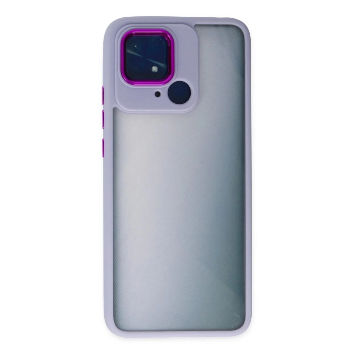 BFS  Xiaomi Redmi 10C Kılıf Dora Kapak - Lila