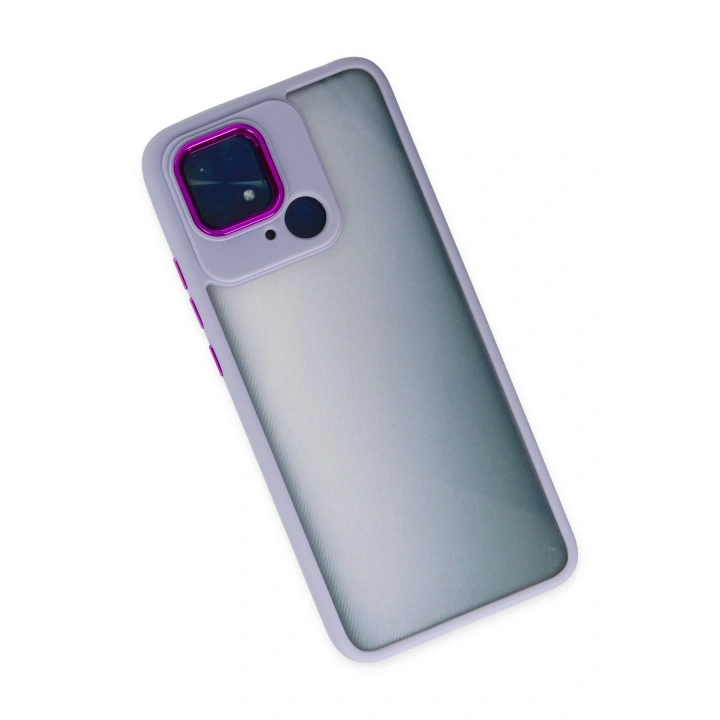 BFS  Xiaomi Redmi 10C Kılıf Dora Kapak - Lila