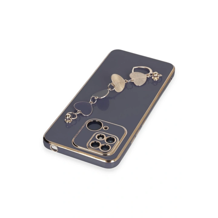 BFS  Xiaomi Redmi 10C Kılıf Esila Silikon - Gri