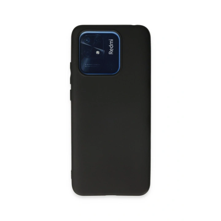 BFS  Xiaomi Redmi 10C Kılıf First Silikon - Siyah