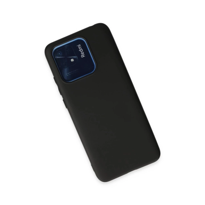 BFS  Xiaomi Redmi 10C Kılıf First Silikon - Siyah