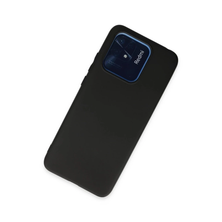 BFS  Xiaomi Redmi 10C Kılıf First Silikon - Siyah