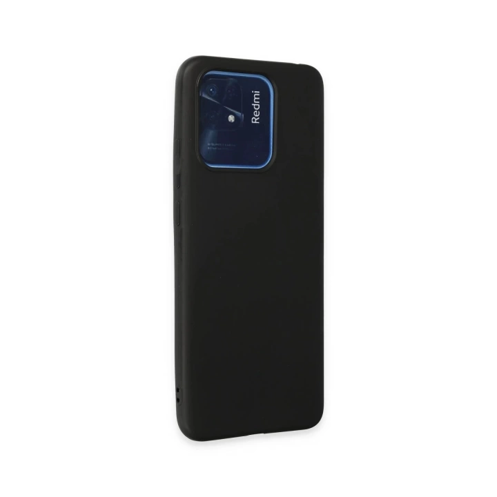 BFS  Xiaomi Redmi 10C Kılıf First Silikon - Siyah
