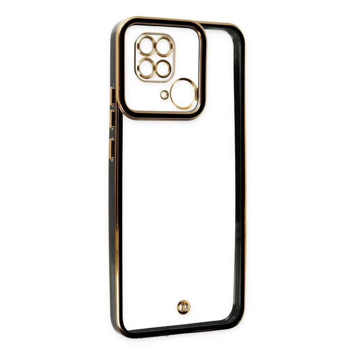 BFS  Xiaomi Redmi 10C Kılıf Liva Lens Silikon - Siyah
