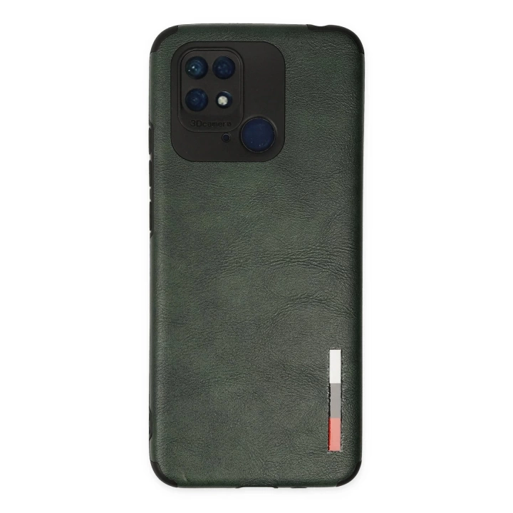 BFS  Xiaomi Redmi 10C Kılıf Loop Deri Silikon - Yeşil