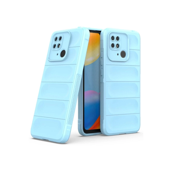 BFS  Xiaomi Redmi 10C Kılıf Optimum Silikon - Sky Blue