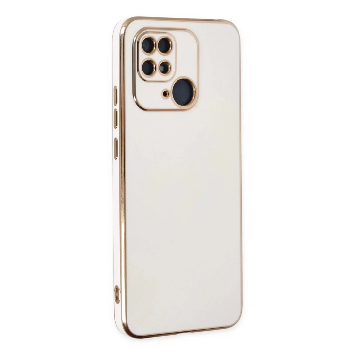 BFS  Xiaomi Redmi 10C Kılıf Volet Silikon - Beyaz