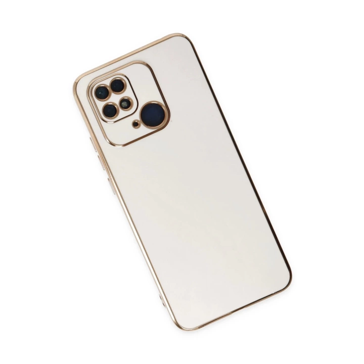 BFS  Xiaomi Redmi 10C Kılıf Volet Silikon - Beyaz