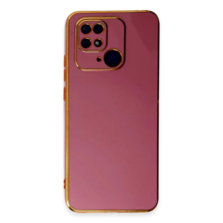 BFS  Xiaomi Redmi 10C Kılıf Volet Silikon - Kırmızı