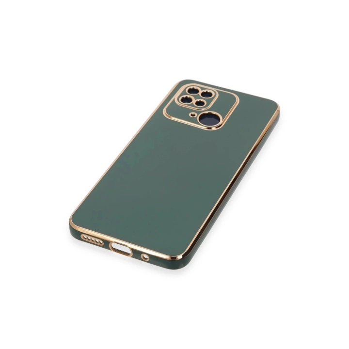 BFS Xiaomi Redmi 10C Kılıf Volet Silikon - Koyu Yeşil