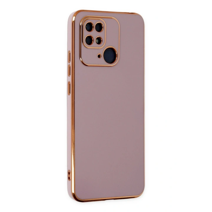 BFS  Xiaomi Redmi 10C Kılıf Volet Silikon - Mor