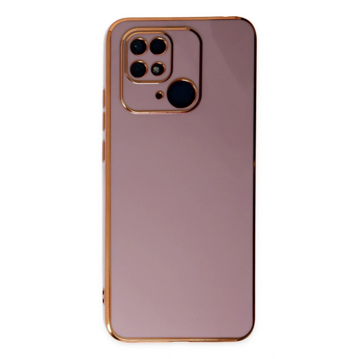 BFS  Xiaomi Redmi 10C Kılıf Volet Silikon - Mor