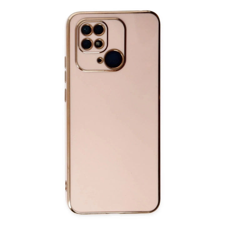 BFS  Xiaomi Redmi 10C Kılıf Volet Silikon - Pembe