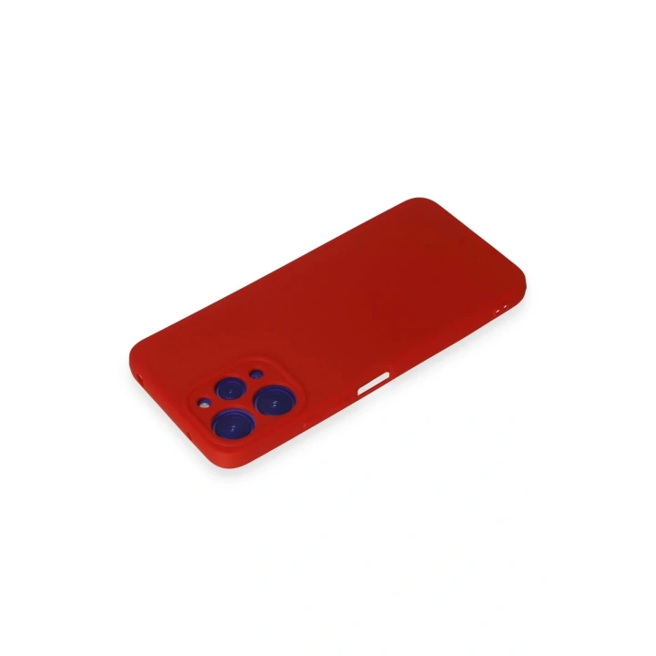 BFS  Xiaomi Redmi 12 Kılıf First Silikon - Kırmızı