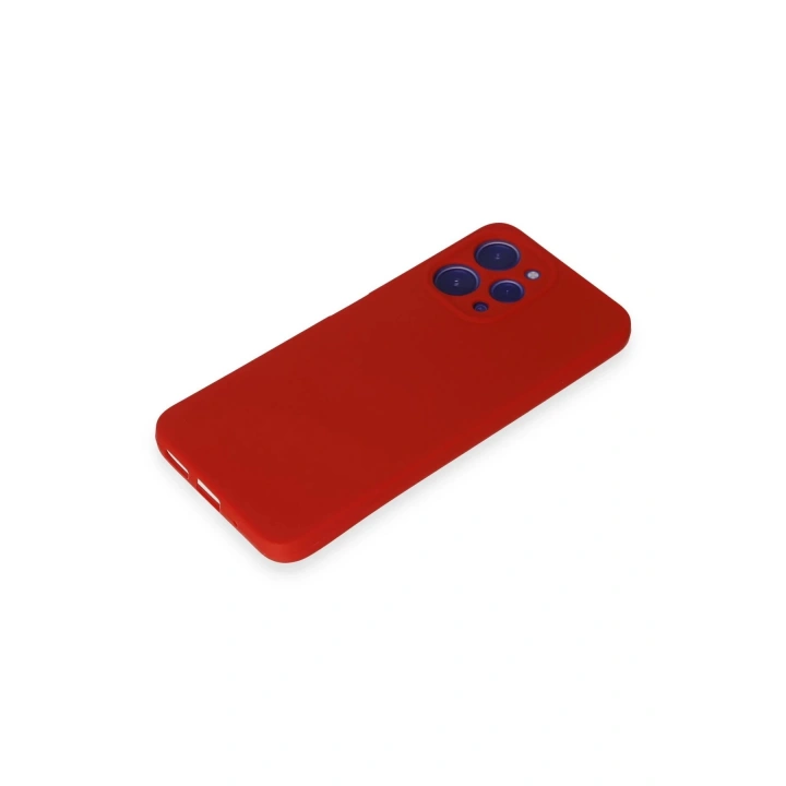 BFS  Xiaomi Redmi 12 Kılıf First Silikon - Kırmızı