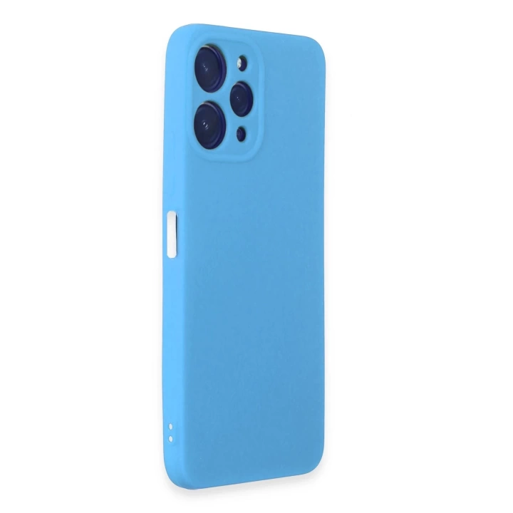 BFS  Xiaomi Redmi 12 Kılıf First Silikon - Mavi