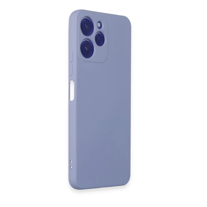 BFS  Xiaomi Redmi 12 Kılıf Nano içi Kadife Silikon - Lila