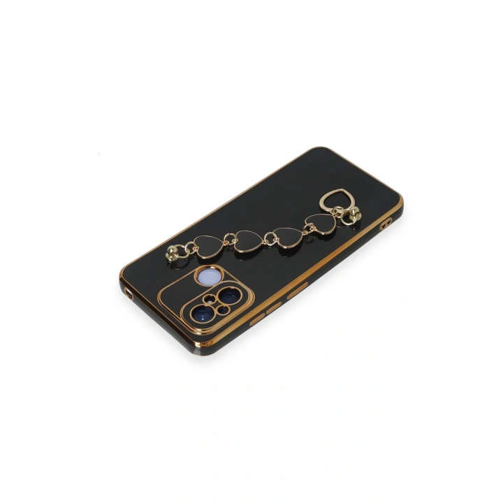 BFS  Xiaomi Redmi 12C Kılıf Esila Silikon - Siyah