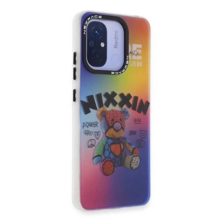BFS  Xiaomi Redmi 12C Kılıf Estoril Desenli Kapak - Estoril - 11