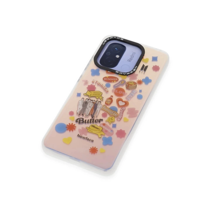 BFS  Xiaomi Redmi 12C Kılıf Estoril Desenli Kapak - Estoril - 16