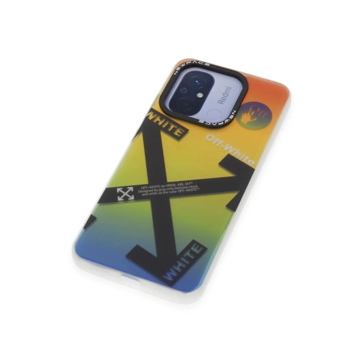 BFS  Xiaomi Redmi 12C Kılıf Estoril Desenli Kapak - Estoril - 5