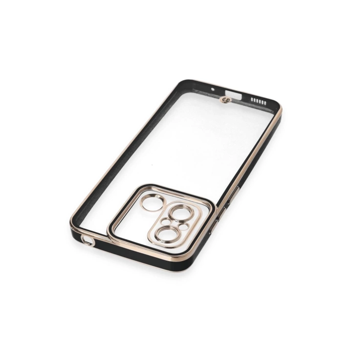 BFS  Xiaomi Redmi 12C Kılıf Liva Lens Silikon - Siyah