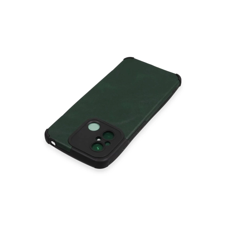 BFS  Xiaomi Redmi 12C Kılıf Loop Deri Silikon - Yeşil