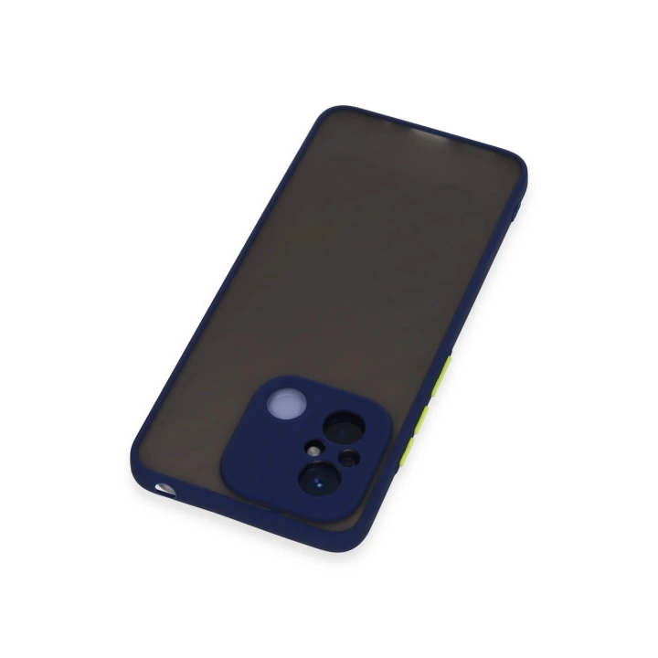 BFS  Xiaomi Redmi 12C Kılıf Montreal Silikon Kapak - Lacivert