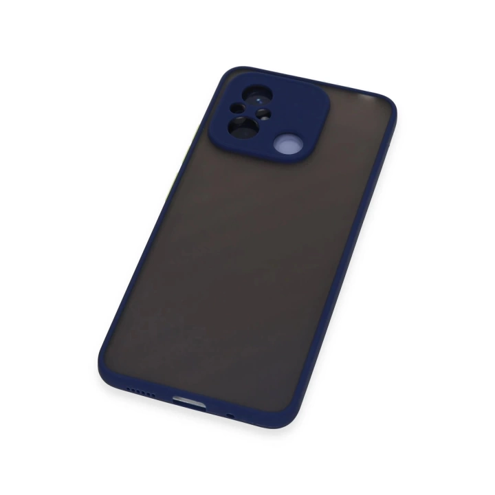 BFS  Xiaomi Redmi 12C Kılıf Montreal Silikon Kapak - Lacivert