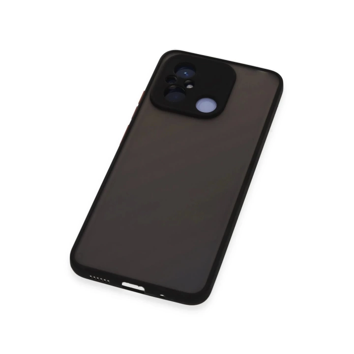 BFS  Xiaomi Redmi 12C Kılıf Montreal Silikon Kapak - Siyah