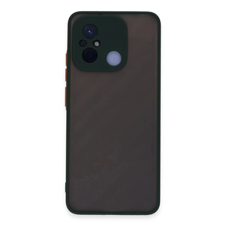 BFS  Xiaomi Redmi 12C Kılıf Montreal Silikon Kapak - Yeşil